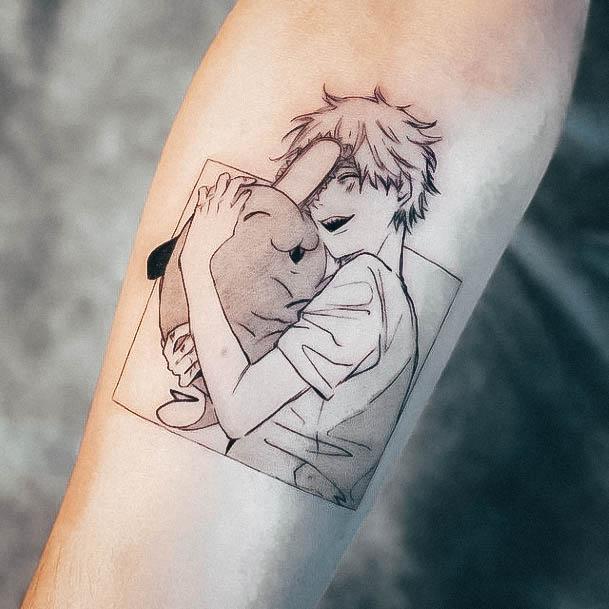 Girl With Stupendous Anime Tattoos