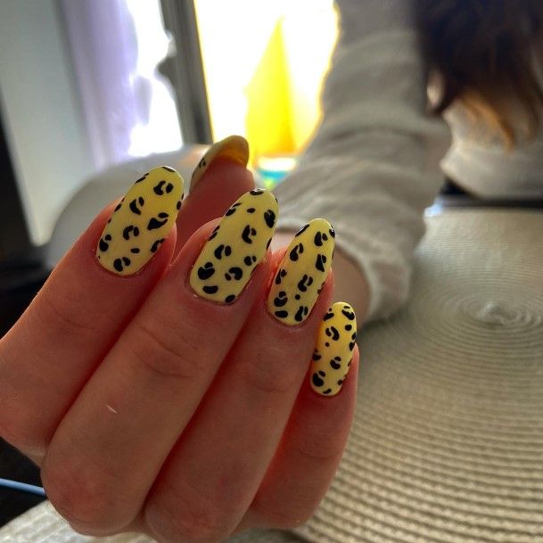 Girl With Stupendous Banana Nails