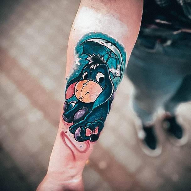 Girl With Stupendous Cartoon Tattoos