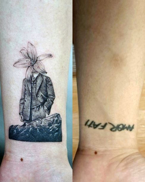 Girl With Stupendous Cover Up Tattoos