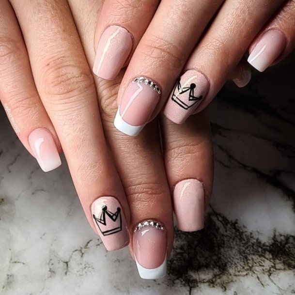 Girl With Stupendous Crown Nails