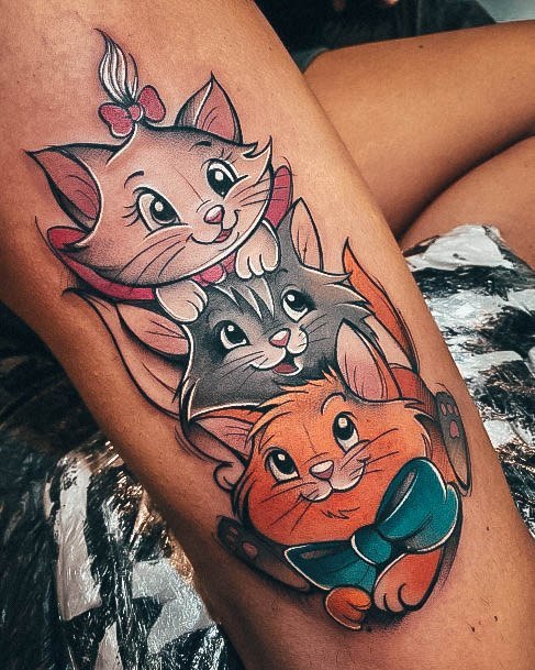 Girl With Stupendous Disney Tattoos