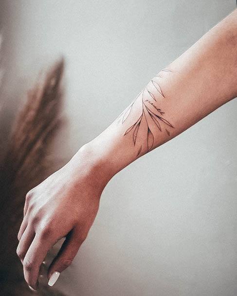 Girl With Stupendous Fine Line Tattoos