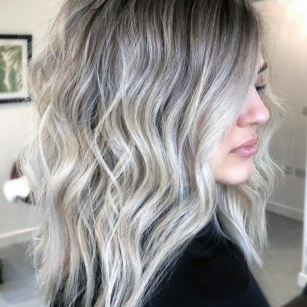 Top 100 Best Grey Ombre Hairstyles For Women - Classic Hair Ideas