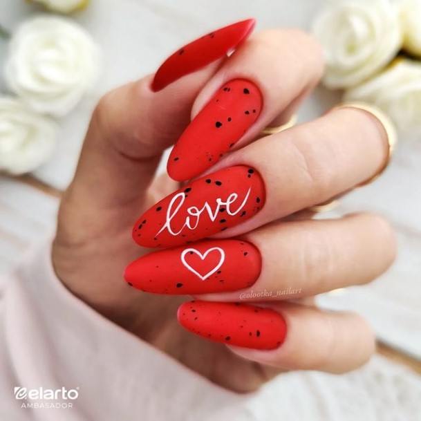 Girl With Stupendous Heart Nails