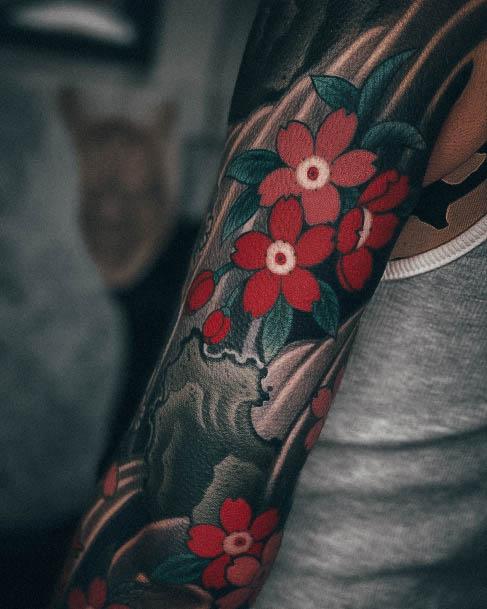 Girl With Stupendous Japanese Tattoos