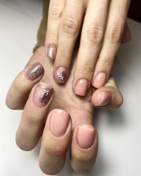 Girl With Stupendous Velvet Nails