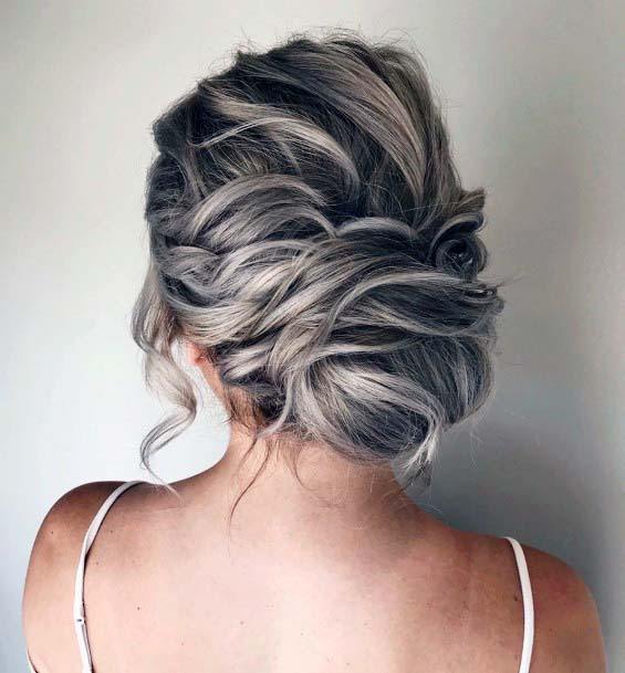 Girl With Textured Low Bun Updo Beautiful Formal Hairstyle Pretty