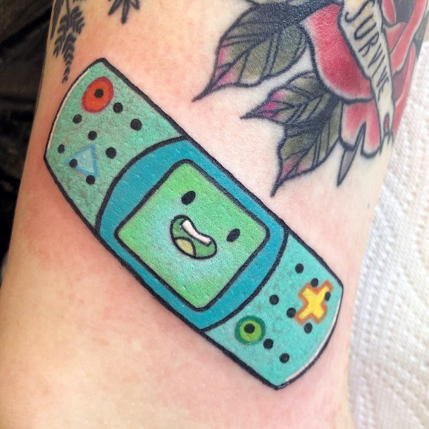 Girls Adventure Time Tattoo Designs