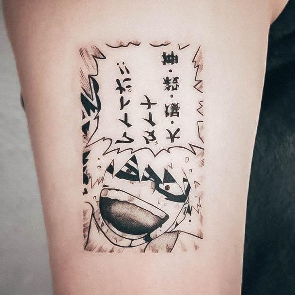 Girls Anime Tattoo Ideas