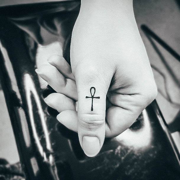 Girls Ankh Tattoo Ideas