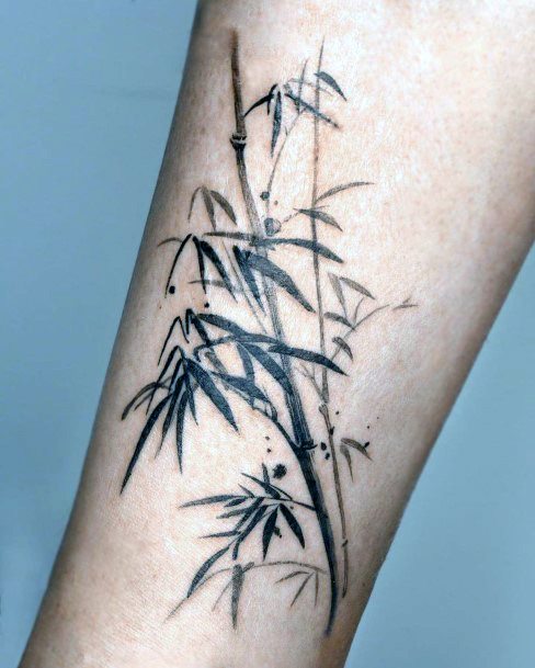 Girls Bamboo Tattoo Ideas