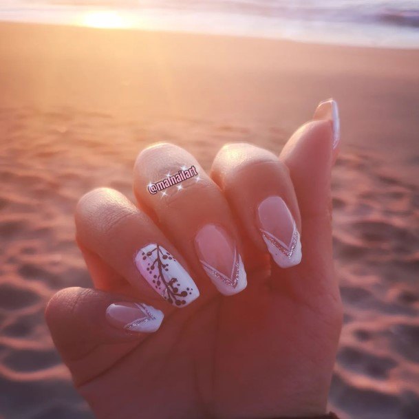 Girls Beach Nail Designs