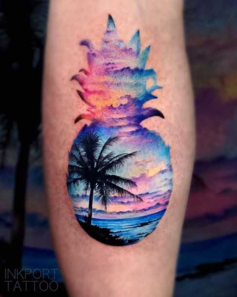 Girls Beach Tattoo Ideas