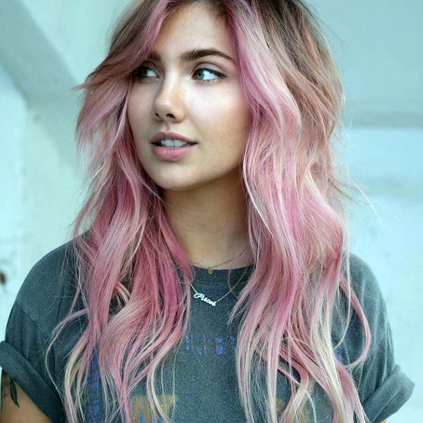 Girls Blonde Ombre Hairstyles Looks