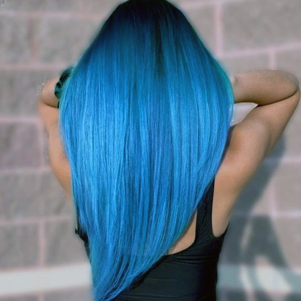 Girls Blue Hairstyles Ideas