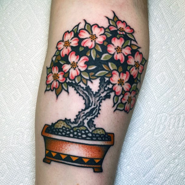 Girls Bonsai Tattoo Ideas