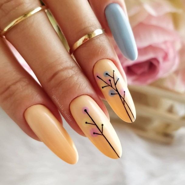 Girls Bright Nail Designs