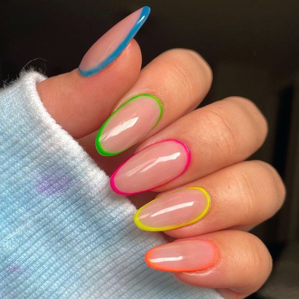 Girls Bright Summer Nail Art Ideas