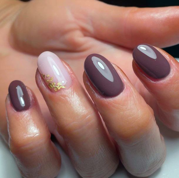 Girls Brown Dress Nail Art Ideas