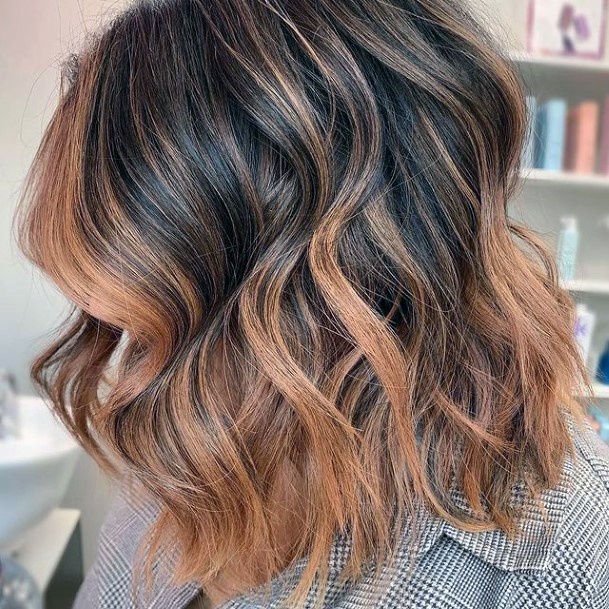 Girls Brown Ombre Hairstyles Looks