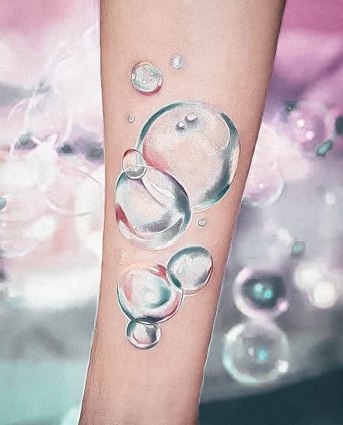 Girls Bubble Tattoo Ideas