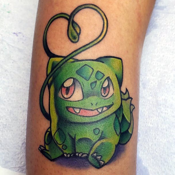 Girls Bulbasaur Tattoo Ideas