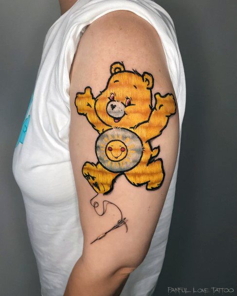 Girls Carebears Tattoo Designs