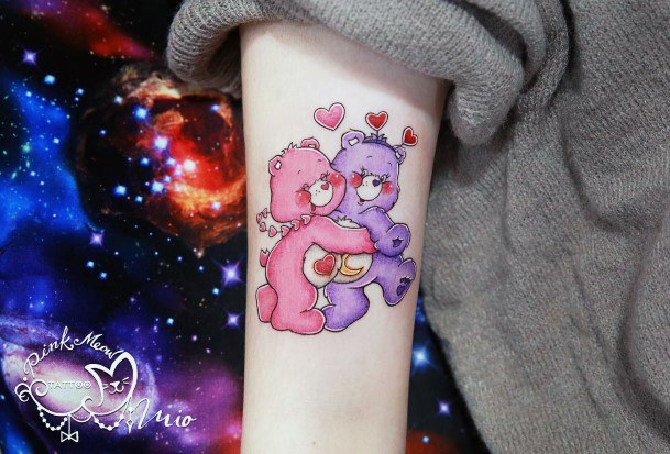 Girls Carebears Tattoo Ideas