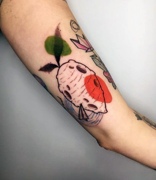 Girls Carrot Tattoo Designs