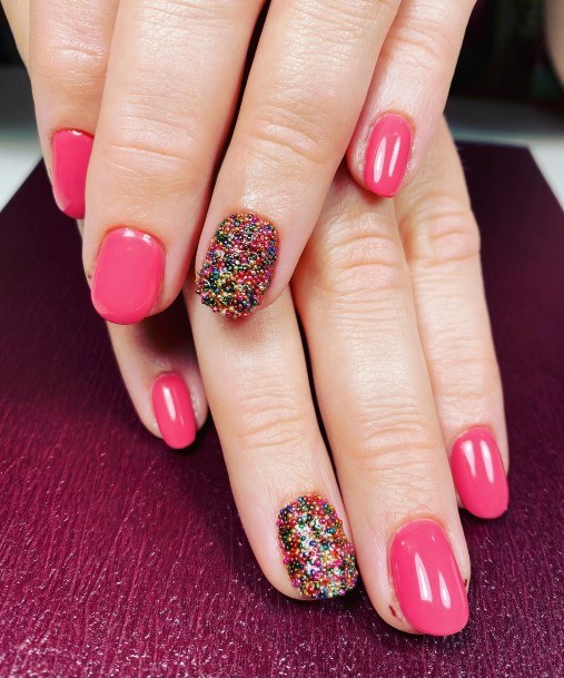 Girls Caviar Nail Designs