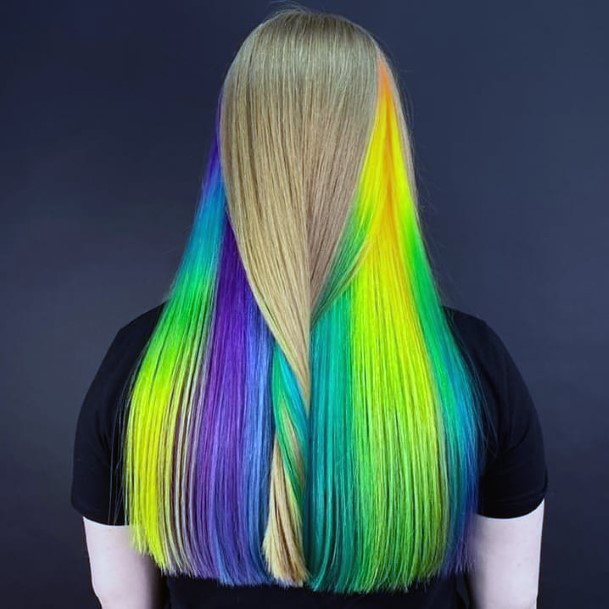 Girls Cool Hair Dye Ideas Art