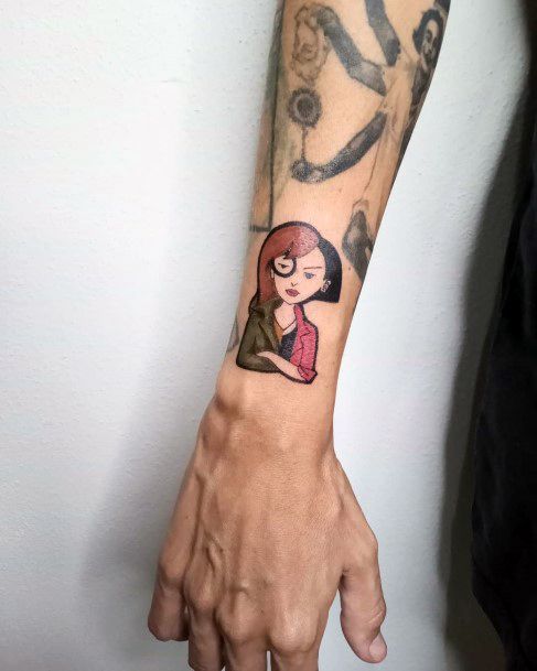 Girls Daria Tattoo Designs