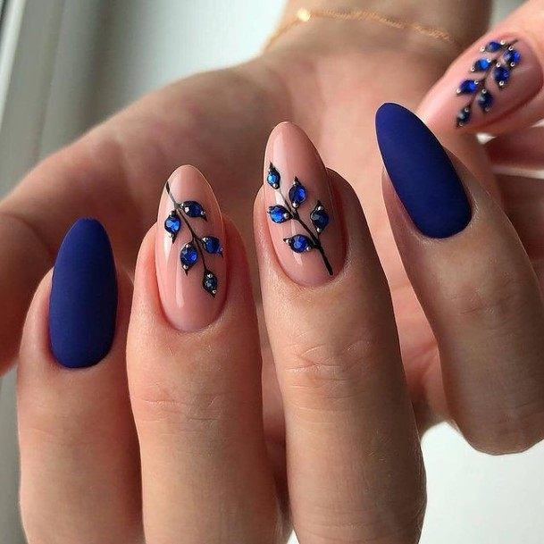 Girls Dark Nail Designs