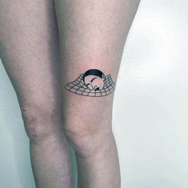 Girls Depression Tattoo Designs