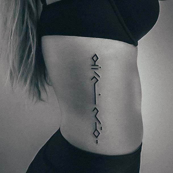 Girls Designs Arabic Tattoo