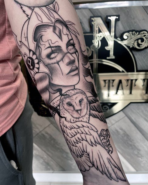 Girls Designs Athena Tattoo