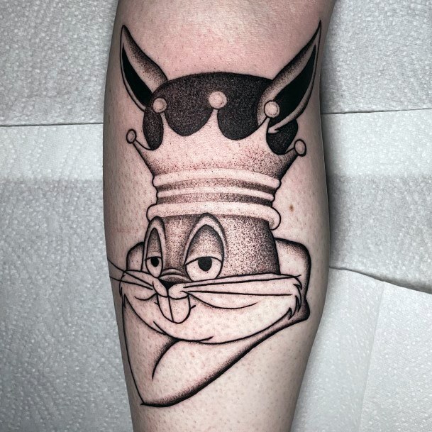 Girls Designs Bugs Bunny Tattoo