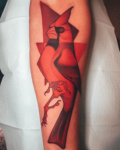 Girls Designs Cardinal Tattoo