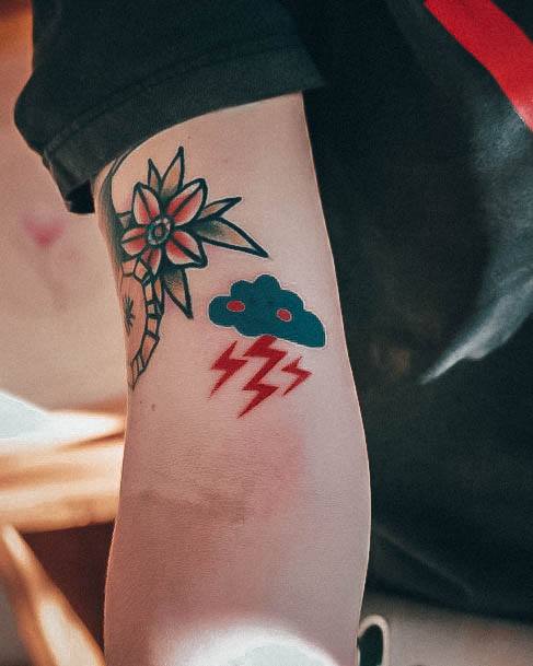 Girls Designs Cloud Tattoo