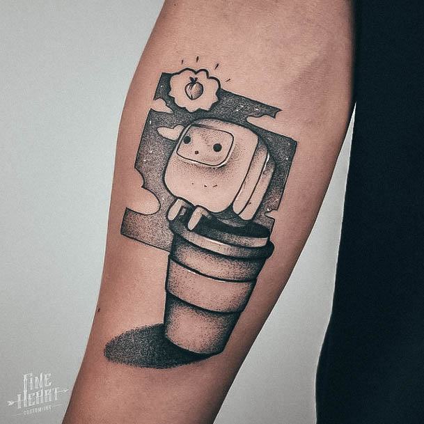 Girls Designs Coffee Tattoo