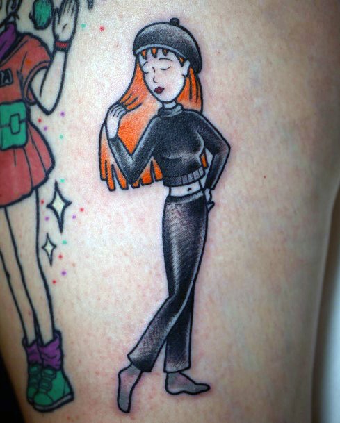 Girls Designs Daria Tattoo