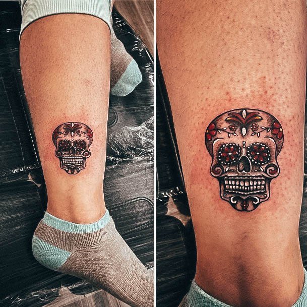 Girls Designs Day Of The Dead Tattoo