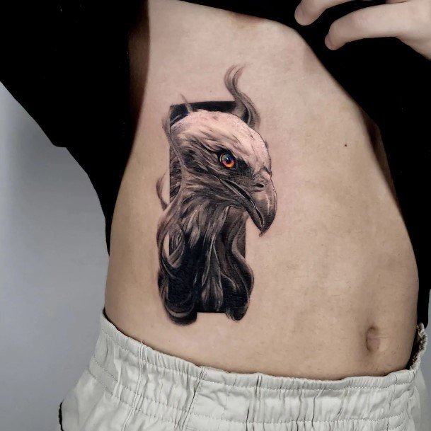 Girls Designs Eagle Tattoo