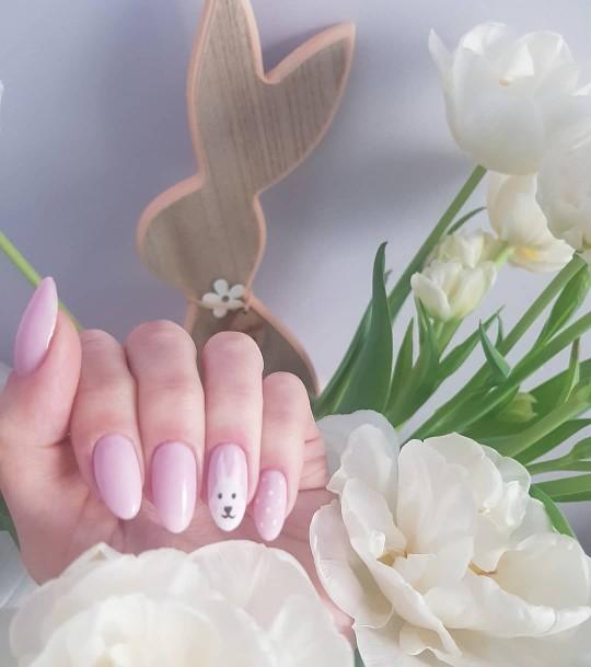 Girls Designs Easter Nail