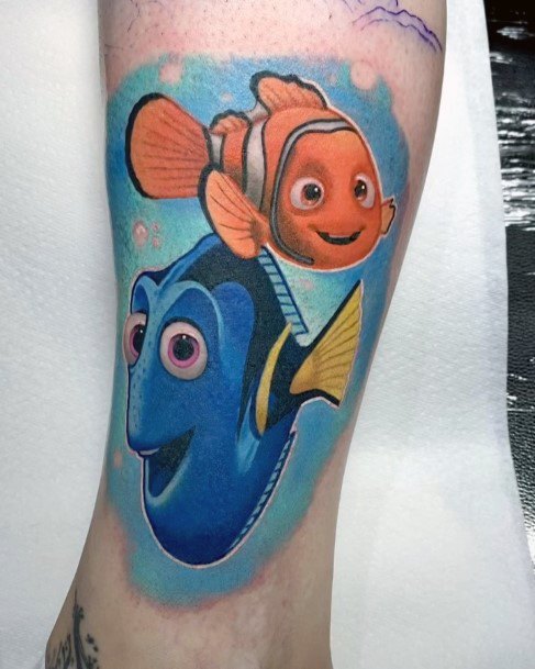 Girls Designs Finding Nemo Tattoo