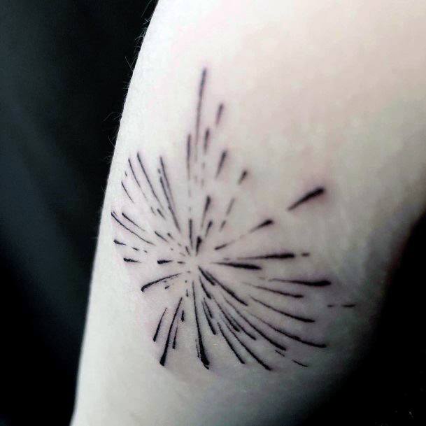 Girls Designs Fireworks Tattoo