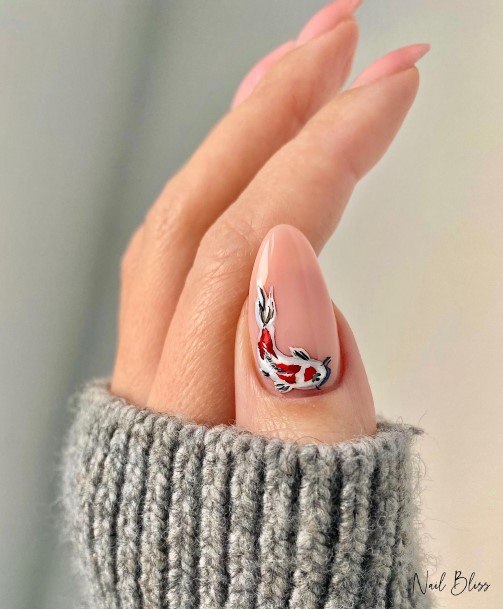 Girls Designs Fish Nail