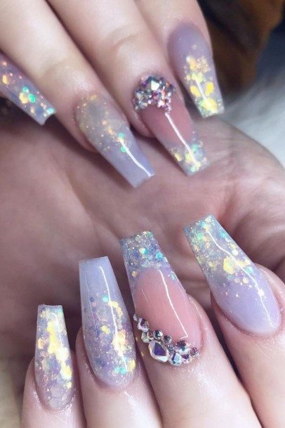 Girls Designs Graduation Nail