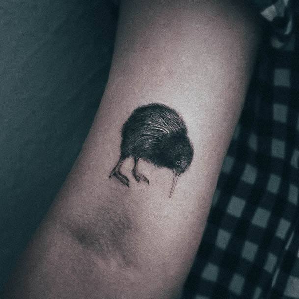 Girls Designs Kiwi Bird Tattoo